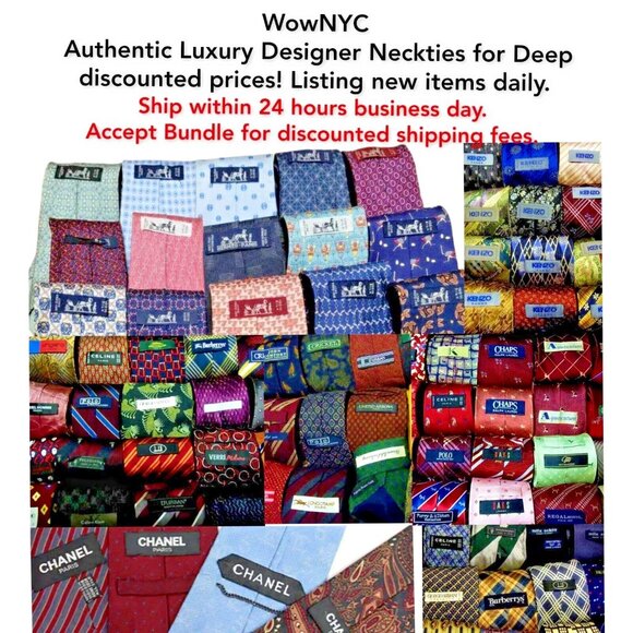 HIROKO KOSHINO HOMME Neck Tie Mens Blue Paisley Silk Luxury Japanese‎ Designer - Picture 3 of 13